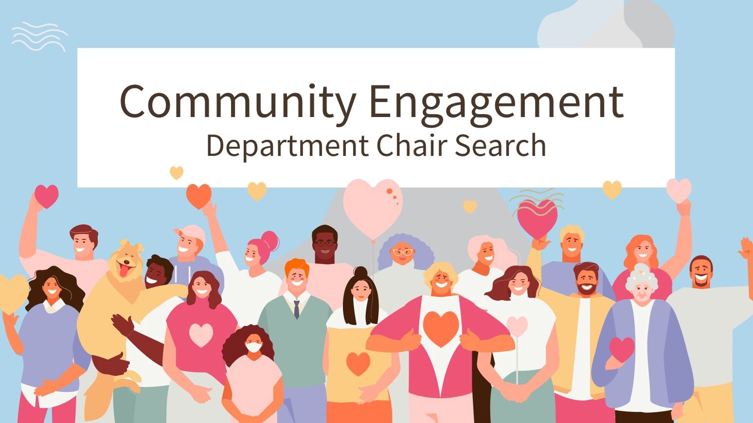 community engagement flyer